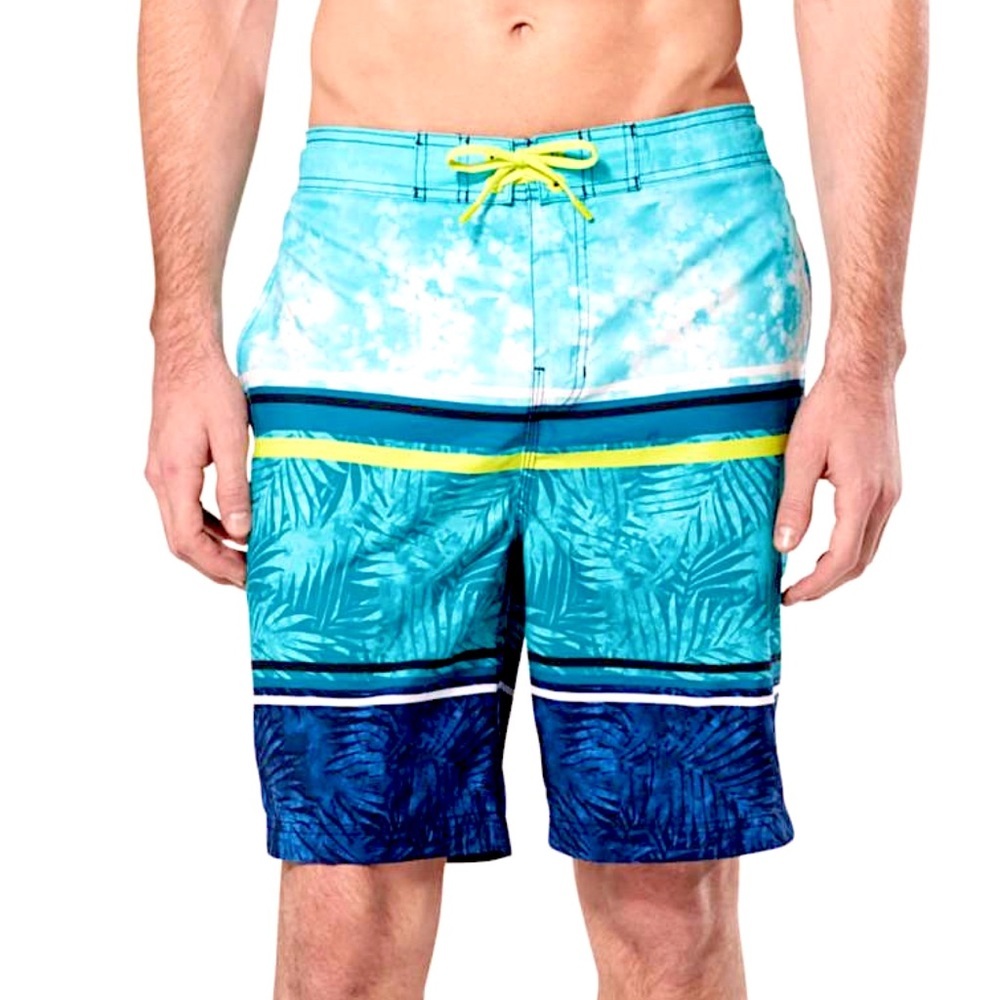 Speedo Washed Stripe Board Shorts NWT - Picture 7 of 7